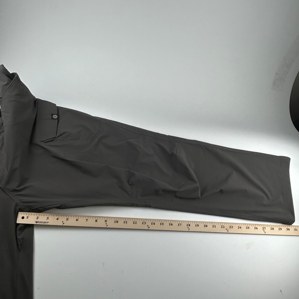 Truewerk Men's 40x30 T1 Werkpants Gray Technical Cargo Work Stretch Utility - Picture 11 of 12